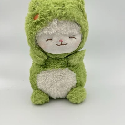 Miniso Lamb Baa Series In Green Frog Costume 10" Plush Soft Cute - Image 1 of 4