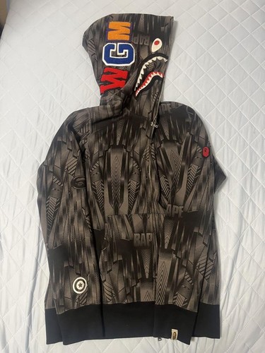 A BATHING APE (BAPE) Bape Parker UOMO Nero JP Taglia Usatoo