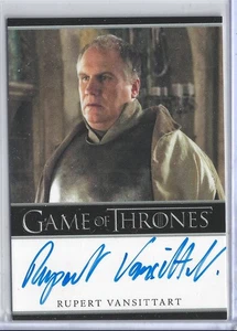 Juego de Tronos Temporada 5 Tarjeta Automática Rupert Vansittart como Yohn Royce STC - Imagen 1 de 2