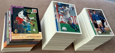 Gran Lote 475x Surtido 1994 Cubierta Superior CONTENDIENTES A LA COPA DEL MUNDO Inglés Italiano FIFA Foto 1 de 4