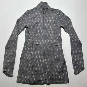 Ibex Womens XS Juliet Zip Up Tunic Jacket Merino Wool Gray USA Outdoor Casual - Picture 1 of 8