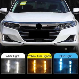 LED DRL Fog Light Sequential Turn Signal Upgrade for Honda Accord 10.5 Gen 2022 - Picture 1 of 14
