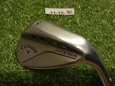 Callaway Jaws Raw Chrome 58* 8* Lob Wedge Z Grind DG Tour Spinner Steel - Image 1 of 4