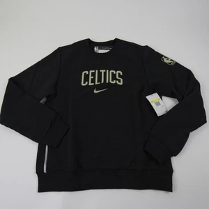 Boston Celtics Nike NBA Authentics Sweatshirt Men's Black New - Picture 1 of 5