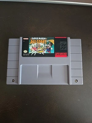 Super Mario All-Stars (Nintendo SNES, 1993) Apenas Cartucho, Autêntico, Testado - Imagem 1 de 4