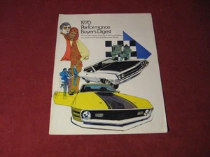 Ford Mustang 1970 Performance Buyers Digest catálogo de ventas - original - Imagen 1 de 4