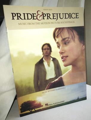 Pride & Prejudice sountrack violin songbook Marianelli Hal Leonard sheet music - Image 1 of 4