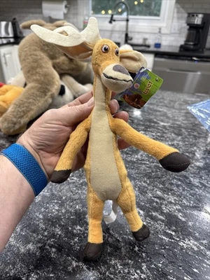 Peluche Elliot Deer 12” Temporada Abierta con Etiqueta 2006 Nanco Big Little Antler ¡Raro! Foto 1 de 4