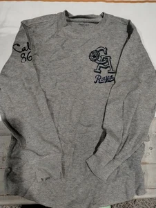 Jungen Gap Kind grau Thermo Shirt Gap Oberteil klein Baumwolle Langarm 6-7 - Bild 1 von 2