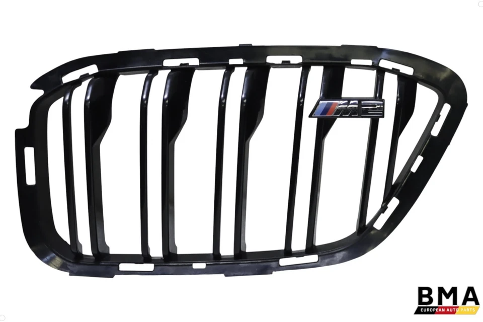 BMW M2 F87 LCI Front Left Bumper Kidney Grille 8073540 2019 2020 2021 OEM - Image 1 of 4