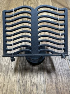 Victor England Vintage Recipe Book Black Cast Iron Adjustable Stand Book Holder - Picture 1 of 3