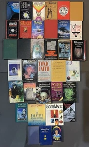 35 Vintage Occult, Metaphysics, Magic, Fortune Telling, Medical Oddity Book Lot - Picture 1 of 10