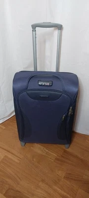 FAST NEU Samsonite  Trolley  BLAU Metallic  Blue Nights  - Bild 1 von 4