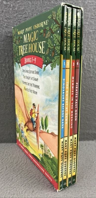 Magic Tree House Boxed Set: Books 1 - 4 (Paperback) by Mary Pope Osborne - Image 1 of 4