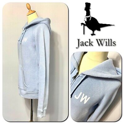 Jack Wills Women’s Full Zip Regular Fit Hoodie Size 12 • 9.27€