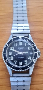 Montre Vintage Mécanique , STRATO , Fonctionne - Imagen 1 de 4