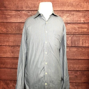 Camicie uomo Peter Millar L/S quadri quadri multicolore blu marrone bianco taglia XL - Foto 1 di 6