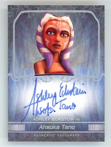 2015 Topps Star Wars Masterwork Ashley Eckstein Ahsoka Tano Auto Signed - Picture 1 of 2