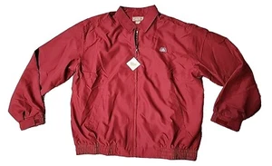 PIONEER Jacket Mens XL Red Hybrid Seed Company ZipUp Lightweight Windbreaker New - Picture 1 of 9
