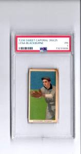 1909 T206 Lena Blackburne Providence Grays Caporal 350/25 🚀😳💥PSA Graded 1 - Bild 1 von 2