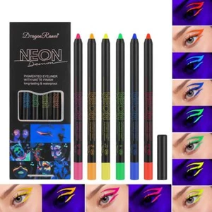 6 Colors Eyeliner Pencil Set x 1 D3P7 T1K6 - Picture 1 of 16