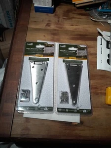 National Hardware N342-485 Stainless Steel Heavy Strap Hinge 6 in. (Pack of 2) - Picture 1 of 4