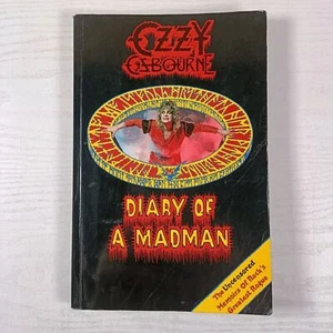 OZZY OSBOURNE DIARY OF A MADMAN BOOK MICK WALL 1986 JAKE E LEE RHOADS BLIZZARD - Imagen 1 de 12