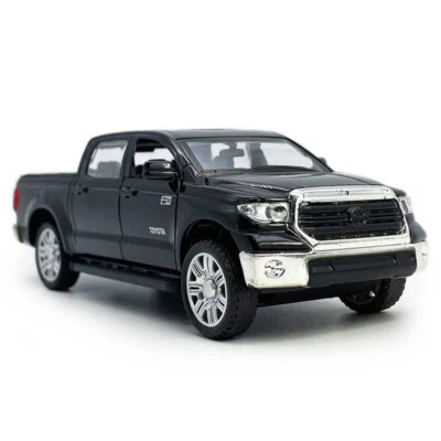 1:36 Tundra Pickup Truck Model Car Diecast Toy Vehicle Kids Toys Boys Gift Black - Image 1 of 4