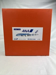 1/400 Airbus A380-800 ANA Flying Turtle JA381A blue - Picture 1 of 10