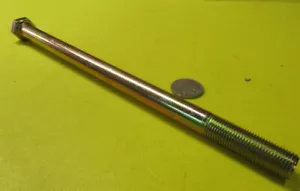 Cap Screw Bolt, PT, GRADE 8 Yellow Zinc Chromate 1/2"-20 x 9.00" Length - Picture 1 of 11