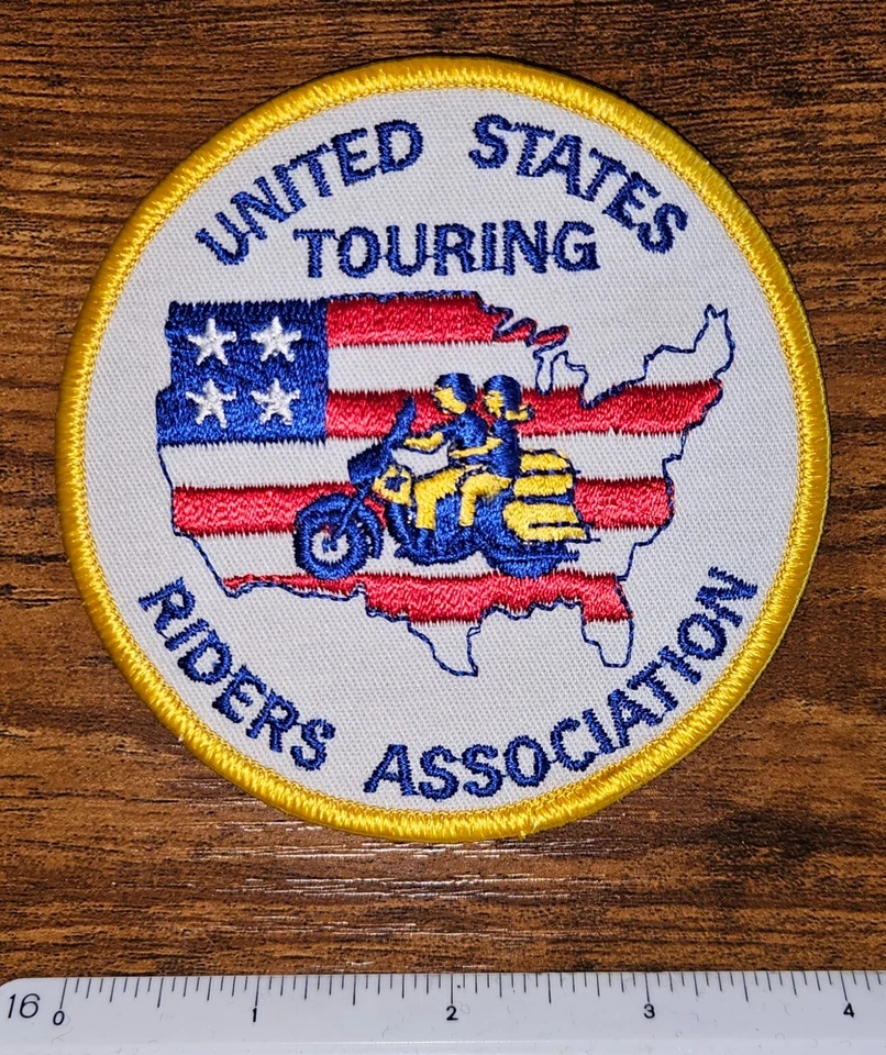 United States Vintage Touring Riders Association USA Motorcycle Patch - Image 1 of 1