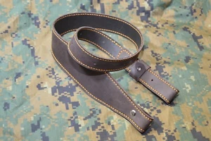 Handgefertigte Leder Cobra-Stil Gewehrschlinge für Schrotflinten verstellbar 27-39 Zoll - Bild 1 von 8