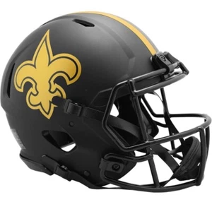 New Orleans Saints Riddell Originalgröße AUTHENTISCHER Eclipse Speed Helm -- Neu im Karton - Bild 1 von 7