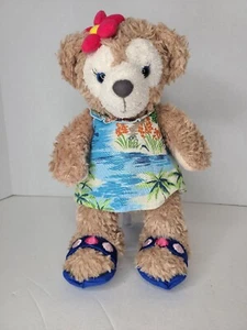 Shellie May Aulani  Disney Parks Resort Plush Bear Hawaii EXCLUSIVE  13" Sandals - Picture 1 of 16