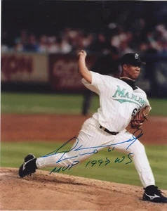 Livan Hernandez SIGNED Florida Marlins 8x10 photo w/ COA WS MVP 1997 - Picture 1 of 1