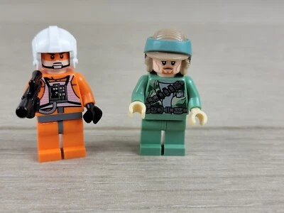 Lote de (2) minifiguras de Star Wars Zev Senesca y Endor Rebel Trooper Foto 1 de 4