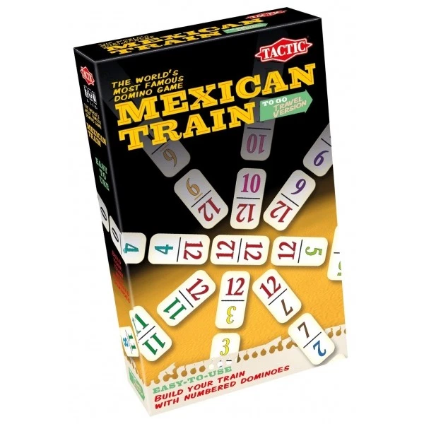 Tactic Mexican Train Game Travel Version - 40484