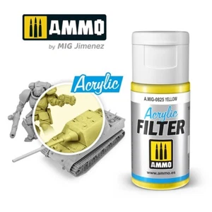 MUNICIÓN - Amarillo - FILTRO ACRÍLICO - 15 ml - AMIG0825 - Imagen 1 de 1