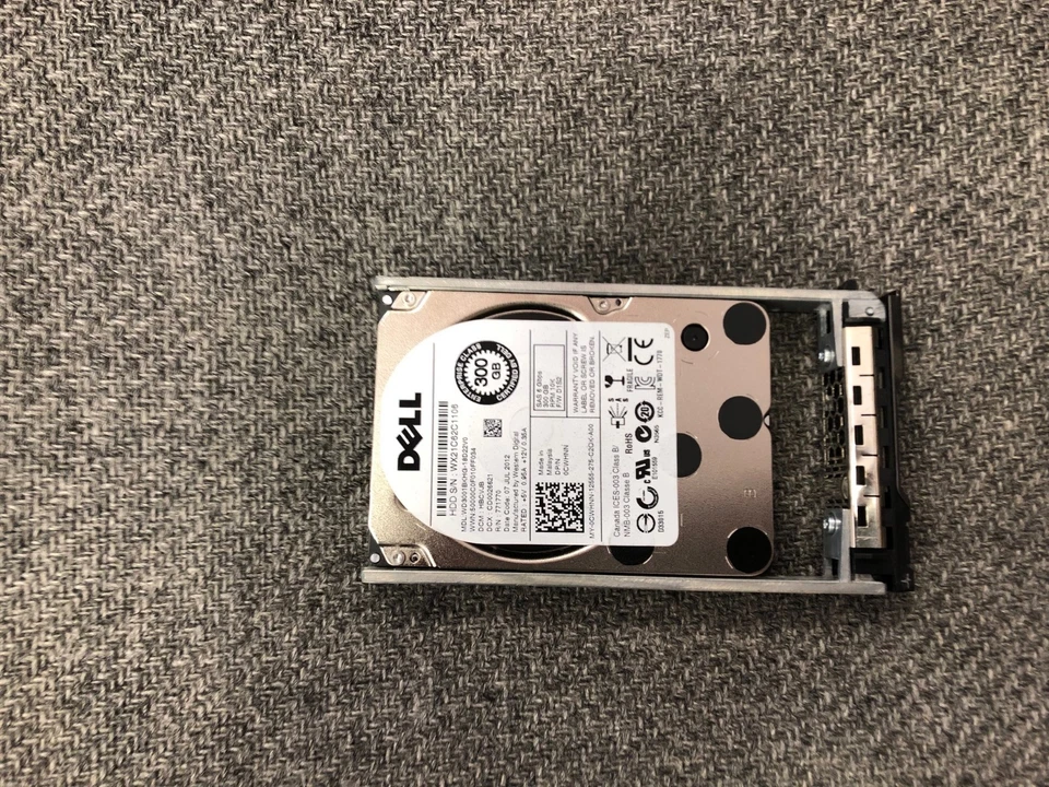 CWHNN 0CWHNN WD3001BKHG DELL 300GB 10K 6G SFF 2.5'' SAS HDD HARD DRIVE - Image 1 of 1
