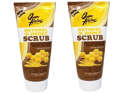 2 Pack Queen Helene Oatmeal & Honey Scrub, Exfoliates for a Healthy Look 6 Ounce - Image 1 of 4