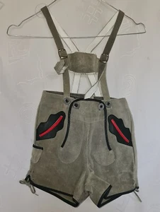 BOYS PANTS VINTAGE AUTHENTIC ST PETER OKTOBERFEST DIRNDL TYROL :US 4/EU 110 - Picture 1 of 6