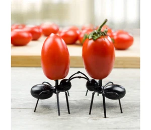 12 PCS Ants Food Fruit Picks decoration Ant Shape Forks Snack Cake Dessert Table - Picture 1 of 3