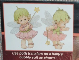 Dimensions Fashion Art Full Color Iron-On Transfer Little Darlings Angels - Picture 1 of 3