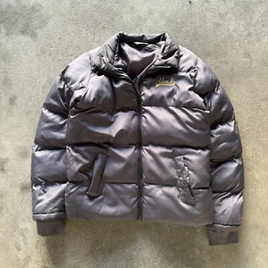 Vintage Chelsea FC gefütterte Jacke Damen 12 mittelgrau offizieller Fußballmantel - Bild 1 von 6