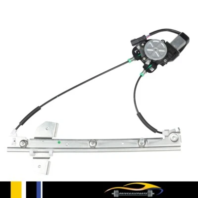 Regulador de ventana eléctrica del lado del conductor delantero para camioneta Dodge Ram 1500 99-03 con motor Foto 1 de 4