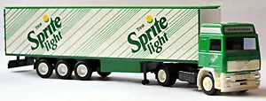 Volvo F12 Globetrotter Semirimorchio Autoarticolato Trink Sprite Luce 1:87 - Foto 1 di 4