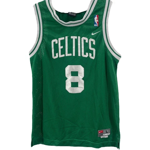 Nike Boys Green Boston Celtics Antoine Kemba Walker #9 Jersey Size L 16-18 Cover