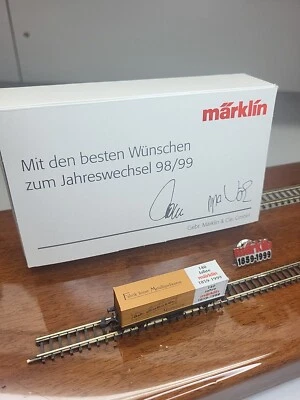 Marklin Z Scale 1859-1999  140 Year Marklin Box Car, With Marklin Pin - Image 1 of 4