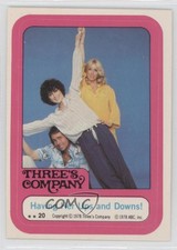 1978 Topps Three's Company Stickers Having Her Ups and Downs! #20 1v3