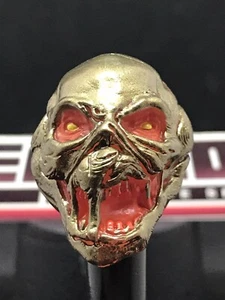 MARVEL LEGENDS HB 2018 SPIDER-MAN FFH MCU MOLTEN MAN HEAD BUILD A FIGURE PIECE - Picture 1 of 4